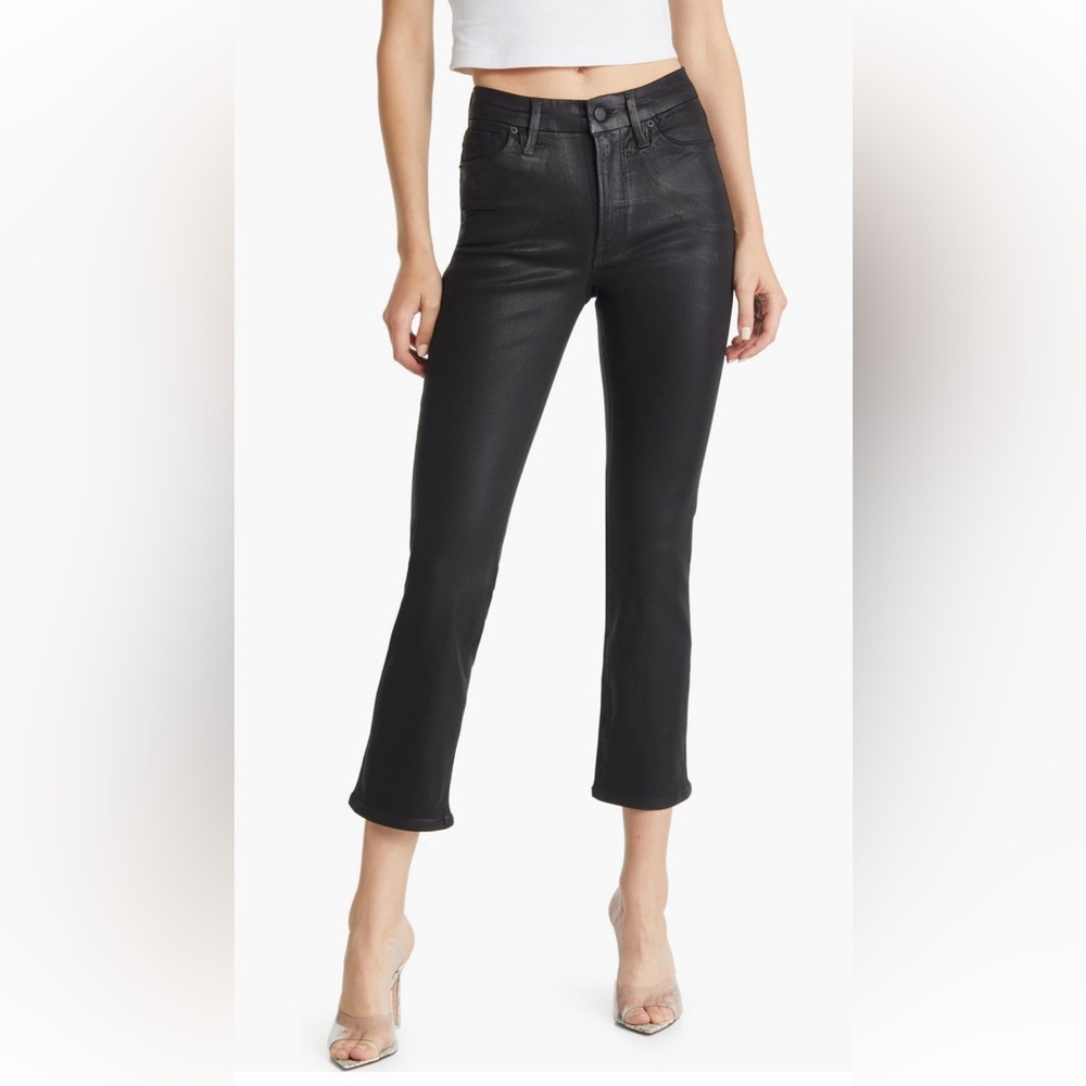 Good American Good Straight Coated Jean - Size 14
